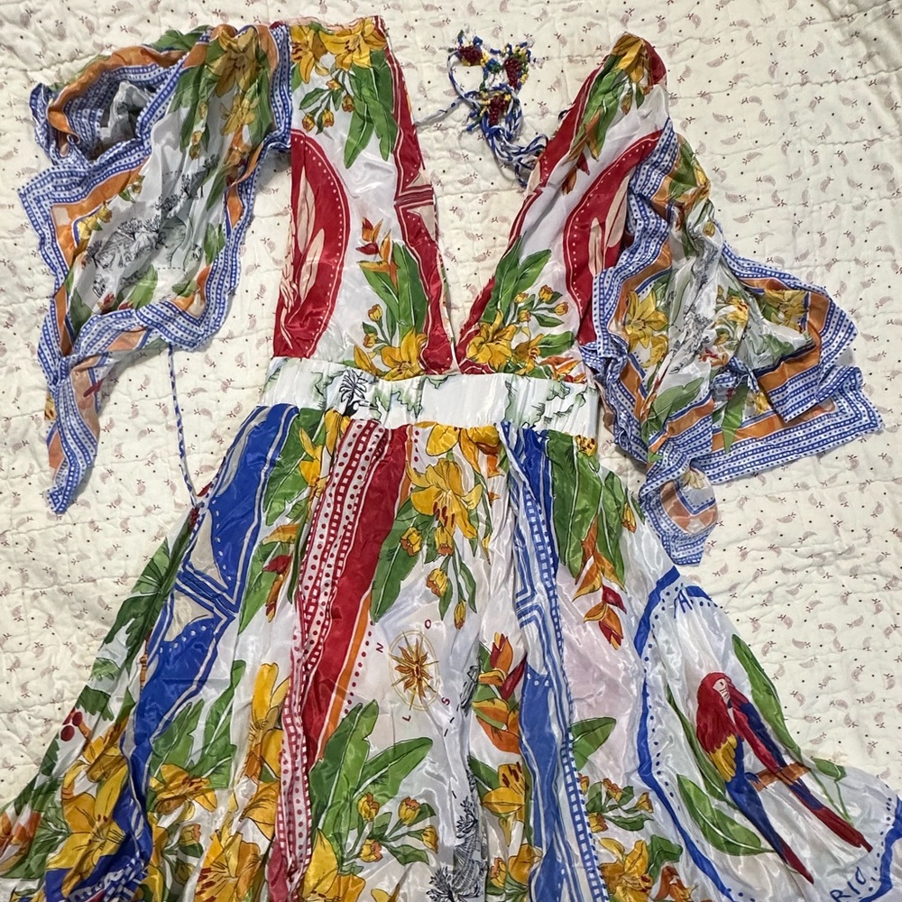FARM Rio Multicolor Floral Dress